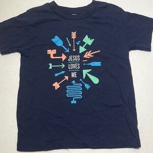 Jesus Loves Me shirt size 5t